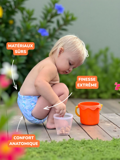 Couche lavable de bain bébé – modèle Switchnest