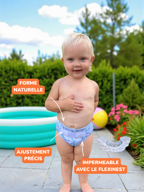 Couche lavable de bain Switchnest – vue avant