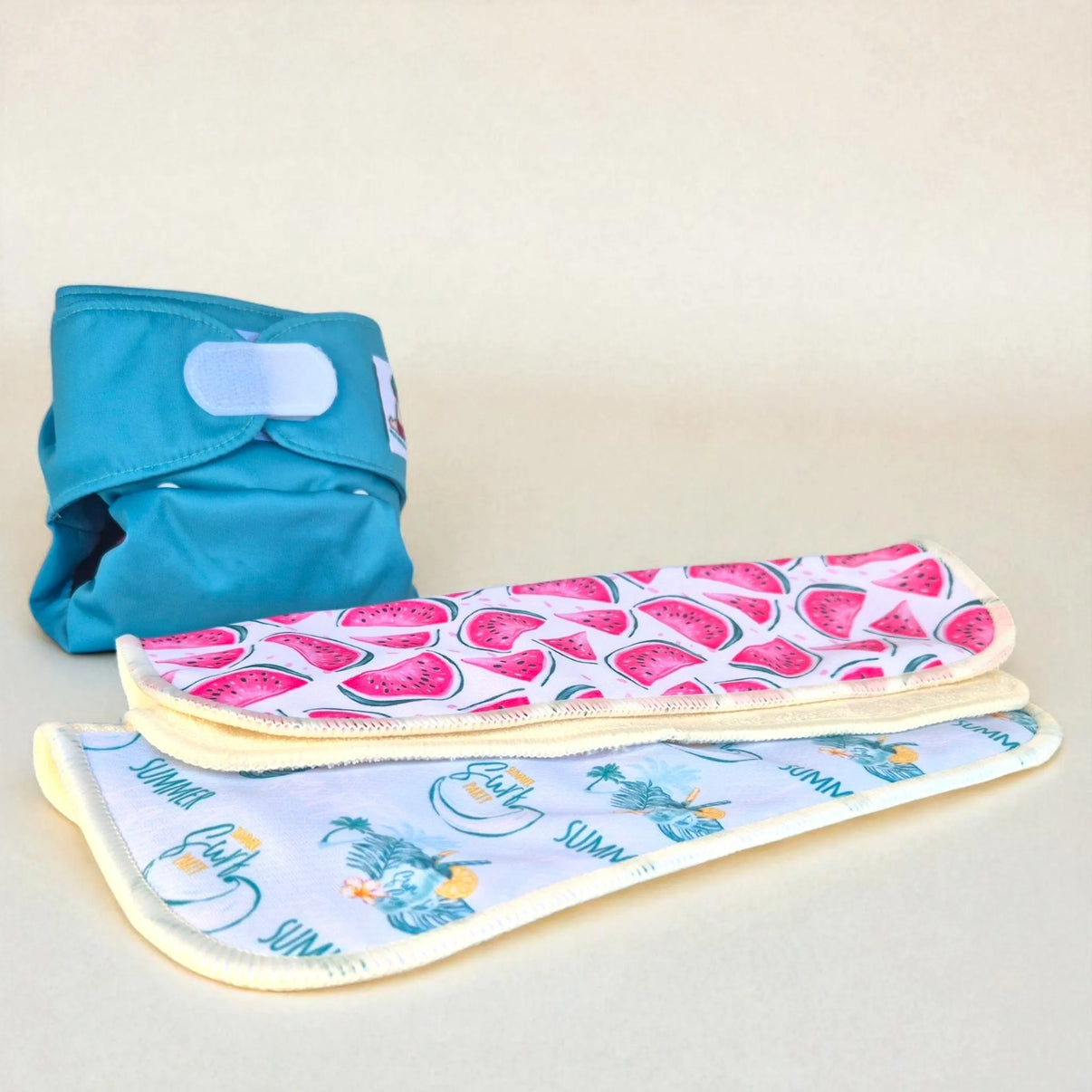 Couche lavable TE2 Pack Découverte - 1 couche + 2 Inserts lavables Ma Boule De Couches