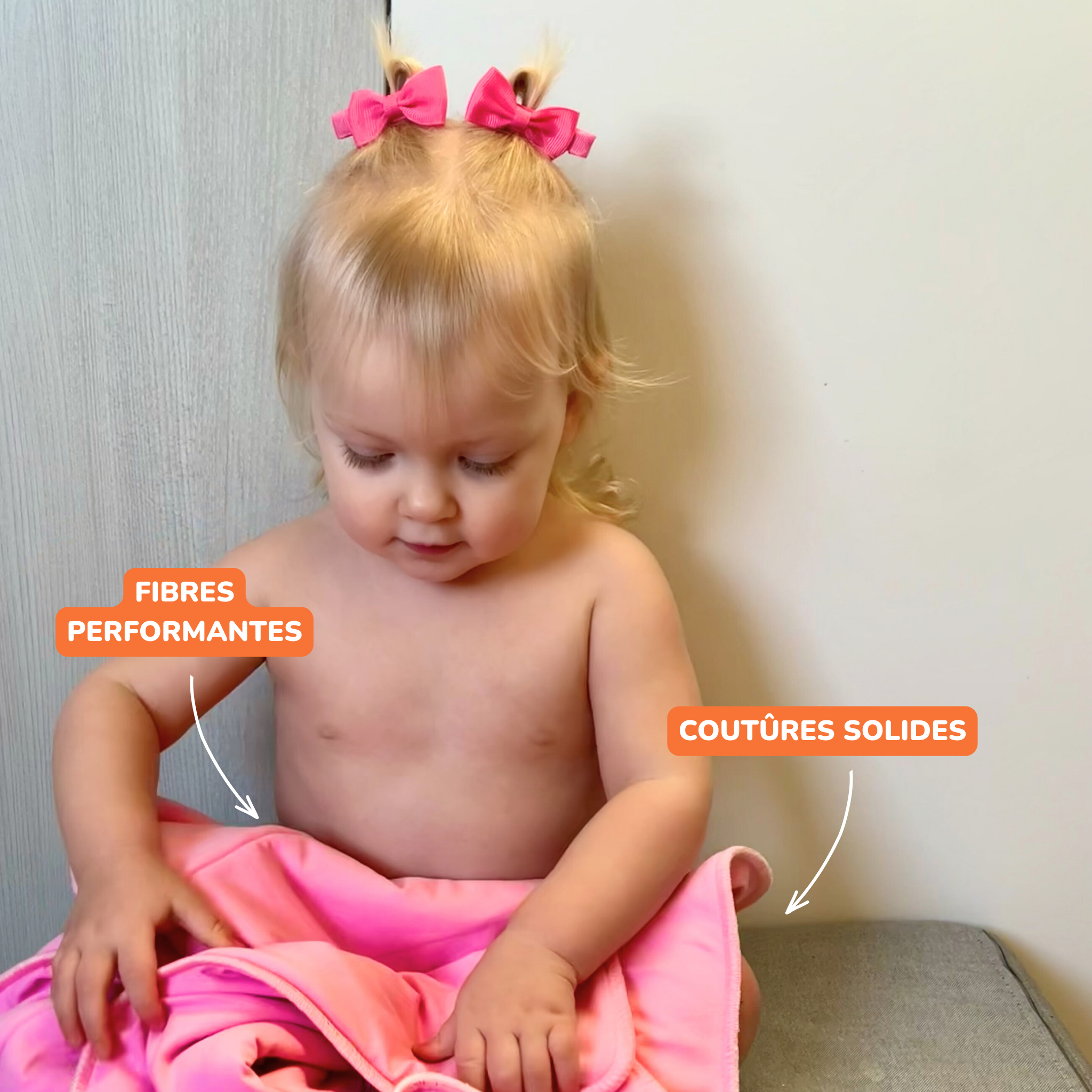 Insert absorbant Doux’Plis en modal pour couche lavable